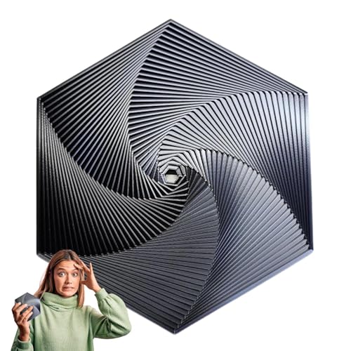 Fractal Fidget Toy | Hexagon Fidget Toy | Fractal Fidget Hexagon Fidget Toy | Fractal Fidget Hexagon Fidget Toy in Sechseck Aufdruck, Fidget Toy mit sechseckigem Kegel von Oseczmut