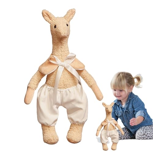 Oseczmut Alpaka-Plüschtier, Alpaka-Plüschtier – beruhigendes Plüschspielzeug aus Plüsch, Plüschtiere von 43 cm (17 Zoll), Plüschkissen für Erwachsene von Oseczmut