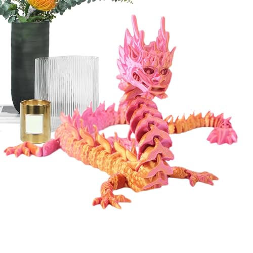 Oseczmut Bedruckter Drache, beweglicher Drache, bedrucktes Kristalldrachen-Spielzeug von 33 cm | Flexibles Drachenspielzeug, Bürodrachenfigur für Geburtstagsfeiern Oseczmut Bedruckter Drache, beweglicher Drache, bedrucktes Kristalldrachen-Spielzeug von 33 cm | Flexibles Drachenspielzeug, Bürodrachenfigur für Geburtstagsfeiern von Oseczmut