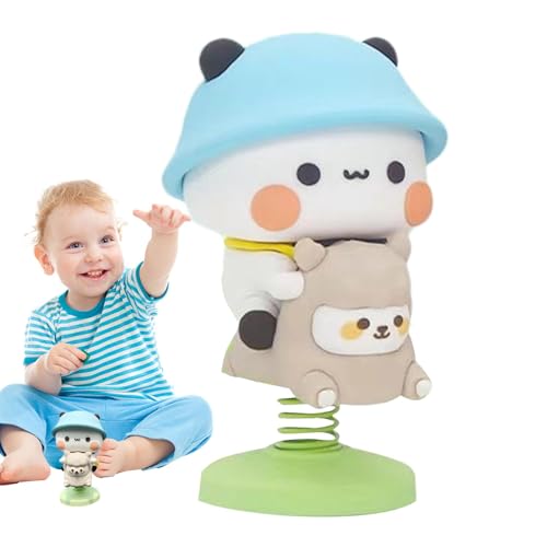 Oseczmut Bobblehead Cartoon-Tier, Pobblehead für Auto, Dekoration für Armaturenbrett, niedliche Tiere, Dekoration für Armaturenbrett mit Cartoon-Motiv von Oseczmut