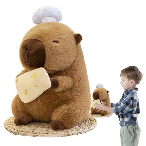 Oseczmut Capybara Plüschtier, Capybara aus Plüsch | niedliches Capybara Plüschtier, Capybara, Plüschtier Capybara 11 Zoll zum Kuscheln und Dekorieren von Oseczmut