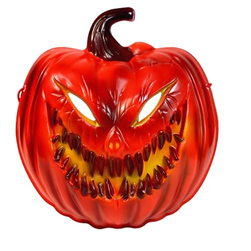 Oseczmut Cosplay Gesichtsbedeckung, Geisterkostüm-Zubehör – volle Geisterabdeckung, künstlerische PVC-Gesichtsabdeckung für Halloween, Geisterdesign, Gesichtsdekoration für Urlaub von Oseczmut