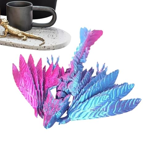 Oseczmut Drache bedruckt, Drachen-Spielzeug aus – dekoratives Bürohandwerk, Drachenspielzeug, Drachenspielzeug mit Federn, Dekoration für das Büro zu Hause, für Jungen und Mädchen Oseczmut Drache bedruckt, Drachen-Spielzeug aus – dekoratives Bürohandwerk, Drachenspielzeug, Drachenspielzeug mit Federn, Dekoration für das Büro zu Hause, für Jungen und Mädchen von Oseczmut