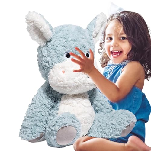 Oseczmut Esel, Esel aus Plüsch | Esel aus Plüsch | Plüschkissen für 45,7 cm (18,1 Zoll), Esel-Plüschspielzeug in Tierform, weich, für Sofa, Couch, von Oseczmut