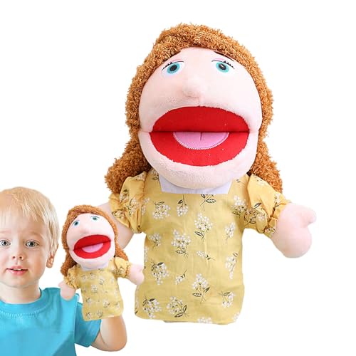 Oseczmut Familienmitgliederpuppen, Handpuppe aus Plüsch - Theater zeigt Puppen | Interaktives Theater zeigt Handpuppen, Handpuppen Spielspielzeug von Oseczmut