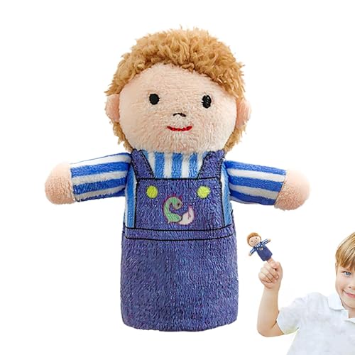 Oseczmut Fingerpuppen für die Familie, Fingerpuppen für Kinder, Cartoon-Handpuppen für kleine Fingerpuppen, lustiges Spielzeug für Familienfinger, Spielzeug von Oseczmut