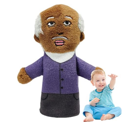 Oseczmut Fingerpuppenspielzeug für schwarze Menschen, Handpuppen mit Fingern, Cartoon-Handpuppe für schwarze Menschen, Comic-Erzählung von Oseczmut