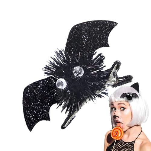 Oseczmut Fledermaus-Haarklammern, Halloween-Haarklammern, Cosplay-Haarklammern, Fledermausflügel-Clips, Halloween-Zubehör Oseczmut Fledermaus-Haarklammern, Halloween-Haarklammern, Cosplay-Haarklammern, Fledermausflügel-Clips, Halloween-Zubehör von Oseczmut