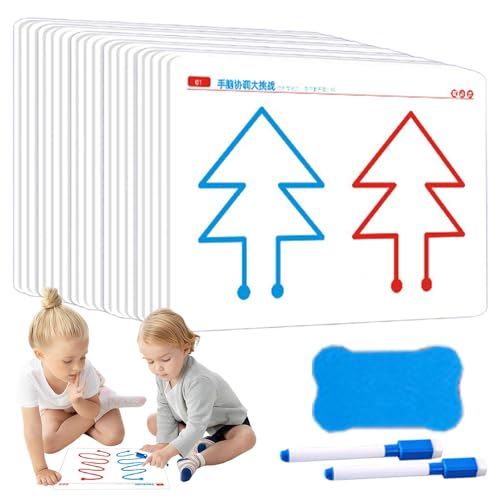 Oseczmut Gehirntrainingskarten-Set, Gehirntrainingskarten-Set für | 20-teiliges Gehirntraining-Memory-Kartenspiel – verbessert die Feinmotorik und Karte Oseczmut Gehirntrainingskarten-Set, Gehirntrainingskarten-Set für | 20-teiliges Gehirntraining-Memory-Kartenspiel – verbessert die Feinmotorik und Karte von Oseczmut