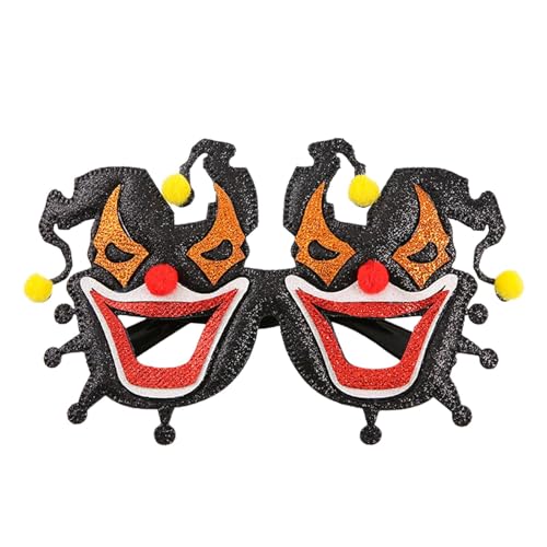 Oseczmut Halloween Brille Bulk Halloween Brille für Halloween Foto Requisiten Brille | Kreative Cosplay-Brille im gruseligen Design Oseczmut Halloween Brille Bulk Halloween Brille für Halloween Foto Requisiten Brille | Kreative Cosplay-Brille im gruseligen Design von Oseczmut