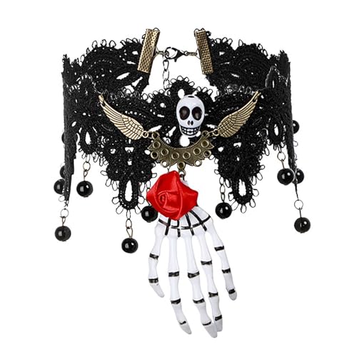 Oseczmut Halloween Stirnband,Halloween Totenkopf Stirnband | Kostüm Cosplay Haarreifen - Leichtes, gruseliges, elastisches Cosplay-Haarband für Maskerade, Bühnenauftritt von Oseczmut