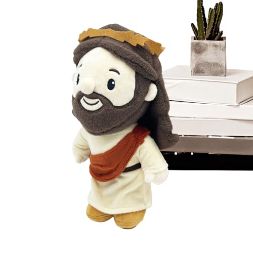 Oseczmut Jesus Plüsch - Jesus Plüschfigur Puppe - Sammelbares Kuscheliger Begleiter Andenken Für Jugendliche Mädchen Freunde von Oseczmut