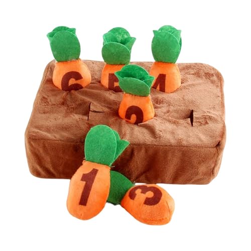 Oseczmut Karottenerntspielzeug, Karottenernte – Spielzeug zum Ziehen von Karotten aus Plüsch | Lernaktivitäten, Feinmotorikspielzeug, Geschenke für 1 bis 3 Jahre Oseczmut Karottenerntspielzeug, Karottenernte – Spielzeug zum Ziehen von Karotten aus Plüsch | Lernaktivitäten, Feinmotorikspielzeug, Geschenke für 1 bis 3 Jahre von Oseczmut