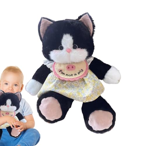 Oseczmut Katzenplüsch, Katzenplüsch, niedliches Kissen, Schlafbegleiter, bequemes Tier für Wohnzimmer, Schlafzimmer, Sofa, Autodekoration Oseczmut Katzenplüsch, Katzenplüsch, niedliches Kissen, Schlafbegleiter, bequemes Tier für Wohnzimmer, Schlafzimmer, Sofa, Autodekoration von Oseczmut