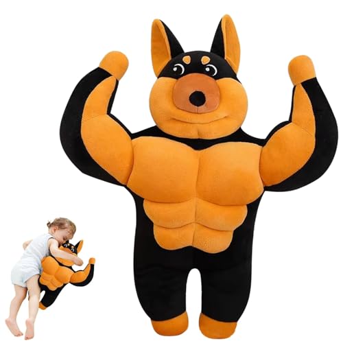 Oseczmut Kissen für Hunde, aus Plüsch | Lustiges Plüschspielzeug für muskuläre Hunde, niedliche Plüschtiere, tragbares Spielzeug zum Kuscheln, Spielen, Begleiten Oseczmut Kissen für Hunde, aus Plüsch | Lustiges Plüschspielzeug für muskuläre Hunde, niedliche Plüschtiere, tragbares Spielzeug zum Kuscheln, Spielen, Begleiten von Oseczmut