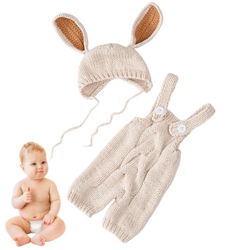 Oseczmut Kostüm für Baby-Fotografie, Baby-Fotografie-Kostüm, Requisiten für Fotoshootings, Hut, Kaninchen, Baby-Outfits | Bequemes Baby-Foto-Requisiten-Set für die Oseczmut Kostüm für Baby-Fotografie, Baby-Fotografie-Kostüm, Requisiten für Fotoshootings, Hut, Kaninchen, Baby-Outfits | Bequemes Baby-Foto-Requisiten-Set für die von Oseczmut