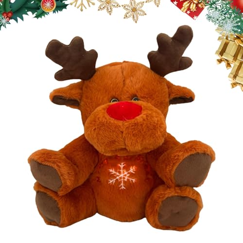 Oseczmut Orignal aus Plüsch, Rentier-Spielzeug für Haustiere, beruhigendes Plüschtier für Tiere | elektrische Plüschtiere, beruhigendes Kuscheltier zum Kuscheln, Weihnachtsrentier für Kinder Oseczmut Orignal aus Plüsch, Rentier-Spielzeug für Haustiere, beruhigendes Plüschtier für Tiere | elektrische Plüschtiere, beruhigendes Kuscheltier zum Kuscheln, Weihnachtsrentier für Kinder von Oseczmut