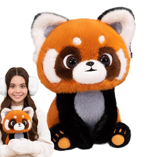Oseczmut Panda, Plüschtier, Panda, weiches Tierkissen, 35,6 cm, Panda, Plüsch, für Mädchen und Oseczmut Panda, Plüschtier, Panda, weiches Tierkissen, 35,6 cm, Panda, Plüsch, für Mädchen und von Oseczmut