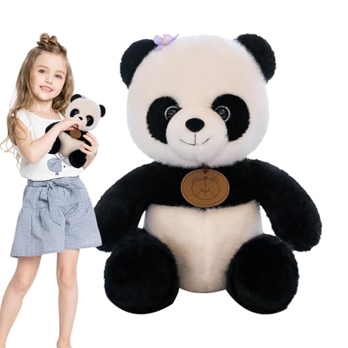 Oseczmut Panda-Plüschtier aus Plüsch, niedliche Panda-Plüschtiere | Plüschspielzeug mit violetter Blume – Panda-Sammelspielzeug aus weichem Plüsch für den Preis des Schülers Oseczmut Panda-Plüschtier aus Plüsch, niedliche Panda-Plüschtiere | Plüschspielzeug mit violetter Blume – Panda-Sammelspielzeug aus weichem Plüsch für den Preis des Schülers von Oseczmut