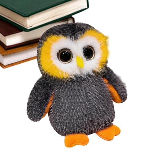 Oseczmut Plüsch-Eule, Handpuppe Eule | weiches Plüschtier, niedliche Eule mit großen Augen, | kleine Plüschtiere, bequemes Eulenspielzeug für verschiedene Festivals, Feiern, von Oseczmut