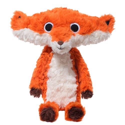 Oseczmut Plüschtier Fuchs, Plüschtier Fuchs – lustiges Plüschtier Fuchs – weiches Plüschtier zum Sammeln, Kuschelkissen aus Fuchs, Plüschpuppen für Schlafzimmer von Oseczmut