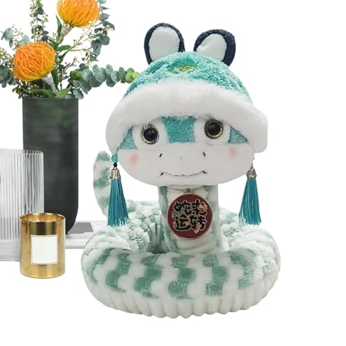 Oseczmut Plüschtier Jahr der Schlange, Plüschtiere Schlange des Festivals – 2025 Spielzeug Maskottchen Schlange aus Plüsch – Innendekoration, für Schlafzimmer, Wohnzimmer, Schlafzimmer Oseczmut Plüschtier Jahr der Schlange, Plüschtiere Schlange des Festivals – 2025 Spielzeug Maskottchen Schlange aus Plüsch – Innendekoration, für Schlafzimmer, Wohnzimmer, Schlafzimmer von Oseczmut