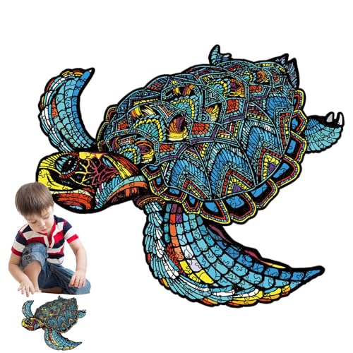 Oseczmut Puzzle Meeresschildkröte, Tierpuzzle aus Holz | lustige und herausfordernde Holzpuzzle, einzigartiges und unregelmäßiges Tierpuzzle, Spielzeug für Weihnachten, Thanksgiving Oseczmut Puzzle Meeresschildkröte, Tierpuzzle aus Holz | lustige und herausfordernde Holzpuzzle, einzigartiges und unregelmäßiges Tierpuzzle, Spielzeug für Weihnachten, Thanksgiving von Oseczmut