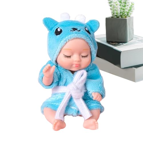 Oseczmut Realistisch für Simulation, kleine wiederbelebte Puppen, Reborn-Puppen von 4,3 Zoll, realistische Puppen aus dem realen Leben, kleine Puppen für Mädchen, , älter von Oseczmut