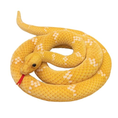 Oseczmut Schlange aus Plüsch, Anaconda-Plüsche, großes Spielzeug aus Plüsch, Simulationsschlange, 75 Zoll lang – Plüschspielzeug realistische Schlange, riesige Schlange, Plüschtiere, Oseczmut Schlange aus Plüsch, Anaconda-Plüsche, großes Spielzeug aus Plüsch, Simulationsschlange, 75 Zoll lang – Plüschspielzeug realistische Schlange, riesige Schlange, Plüschtiere, von Oseczmut