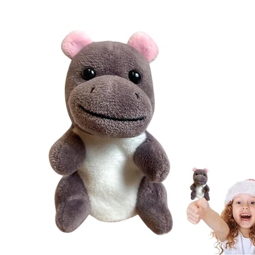 Oseczmut Tierhandpuppen für Tierpuppen – Tierpuppen mit Geschichtenerzählen, niedliche Handpuppen mit Freunden des Zoos, Handpuppen in Form eines Tigers von Oseczmut