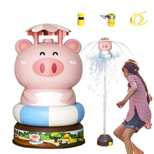 Oseczmut Wassersprinkler für Wasserraketen mit Pumpe | Raketenbewässerungsspielzeug – Sprinkler für den Außenbereich zum Spielen im Freien, Poolparty, Partyspiel für und Haustiere, 3 Stück Oseczmut Wassersprinkler für Wasserraketen mit Pumpe | Raketenbewässerungsspielzeug – Sprinkler für den Außenbereich zum Spielen im Freien, Poolparty, Partyspiel für und Haustiere, 3 Stück von Oseczmut
