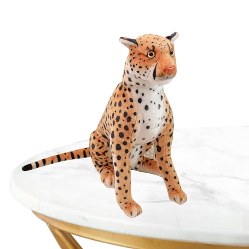 Oseczmut Weiches Leoparden-Plüschtier aus Plüsch, kuschelig, weich, Simulation Leopard, Plüsch, bequemes Plüschtier, Bürobegleiter für Kleinkinder Oseczmut Weiches Leoparden-Plüschtier aus Plüsch, kuschelig, weich, Simulation Leopard, Plüsch, bequemes Plüschtier, Bürobegleiter für Kleinkinder von Oseczmut