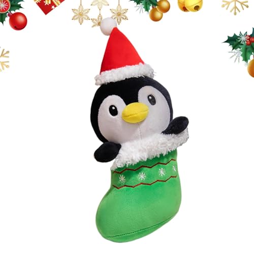 Oseczmut Weihnachtsplüsche, Weihnachtsplüschtier – Dekoratives Weihnachtsspielzeug – niedliches Plüschtier Pinguin des Weihnachtsmanns, weiches Plüschspielzeug, lustige Raumdekoration Oseczmut Weihnachtsplüsche, Weihnachtsplüschtier – Dekoratives Weihnachtsspielzeug – niedliches Plüschtier Pinguin des Weihnachtsmanns, weiches Plüschspielzeug, lustige Raumdekoration von Oseczmut