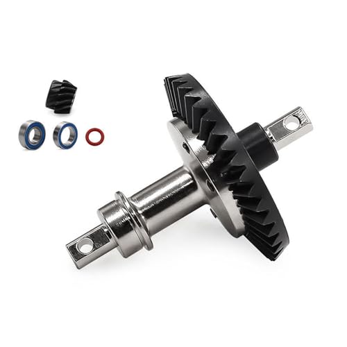 Oshhni 1/10 RC Auto Differential Getriebe Zubehör Reparatur Teil DIY Getriebe System Teile Komponenten für 4WD, Hinterradgetriebe von Oshhni