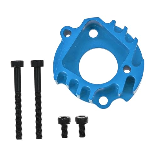 Oshhni 1/10 RC Auto Motor Halterung Ersatz Zubehör Aluminium Legierung für CW01 Lunchbox, Blau Oshhni 1/10 RC Auto Motor Halterung Ersatz Zubehör Aluminium Legierung für CW01 Lunchbox, Blau von Oshhni