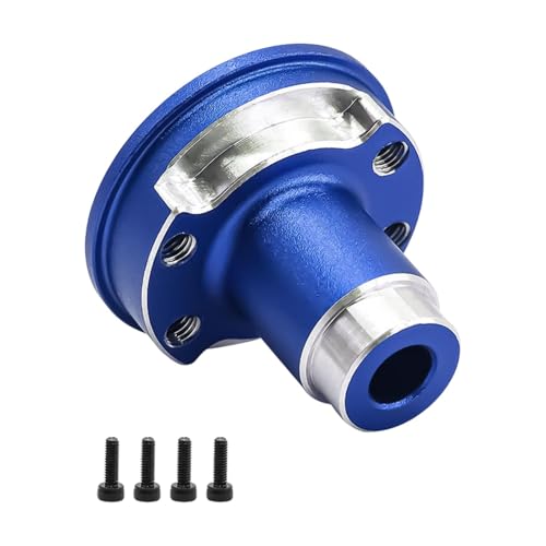 Oshhni 1/10 RC -Auto Straight Well RC Car Teile Ersatz tragbar, hohe Leistung robuste, Ersatzteile Aluminiumlegierung Accessoire, Blau von Oshhni