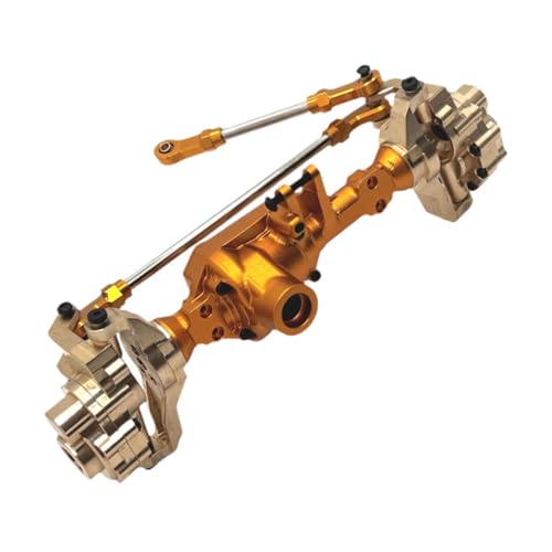 Oshhni 1/10 vordere Achsengehäuse Ersatz DIY ACCS Professional, RC -Fahrzeug -Maßstab, Achsschale für Wltoys Fahrzeug 104026, Gold Oshhni 1/10 vordere Achsengehäuse Ersatz DIY ACCS Professional, RC -Fahrzeug -Maßstab, Achsschale für Wltoys Fahrzeug 104026, Gold von Oshhni