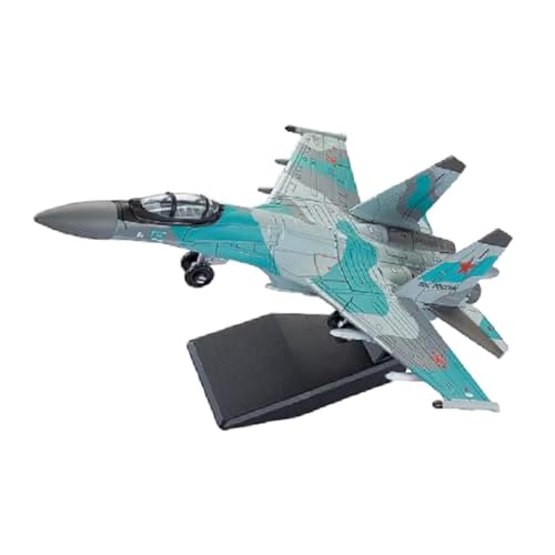 Oshhni 1/100 Skala SU35S Fighter Model Kit, Flugzeugbausteine, Kinderspielzeug DIY -Flugzeugverzierung, Flugzeug Flugzeug für Schlafzimmerregal von Oshhni