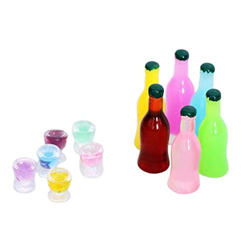 Oshhni 1/12 Dollhouse Miniature Drink Pretend Play Spielzeug Möbel Spielzeug für von Oshhni