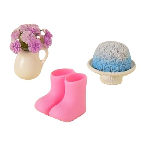 Oshhni 1/12 Puppenhauszubehör, Mini-Puppenhausspielzeug, DIY-Zubehör, Handarbeit, leichte Regenstiefel, Vase, Topf, Märchengartenmodell, Style C Oshhni 1/12 Puppenhauszubehör, Mini-Puppenhausspielzeug, DIY-Zubehör, Handarbeit, leichte Regenstiefel, Vase, Topf, Märchengartenmodell, Style C von Oshhni