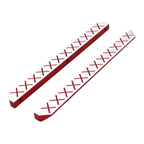 Oshhni 1/12 RC Auto Links Rechts Fußpedale Zubehör Ersatzteile Direkter Ersatz, Tragbar, Aluminium, RC Autoteile für H12Y H12Y+, Rot Oshhni 1/12 RC Auto Links Rechts Fußpedale Zubehör Ersatzteile Direkter Ersatz, Tragbar, Aluminium, RC Autoteile für H12Y H12Y+, Rot von Oshhni