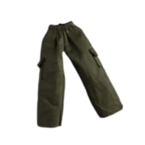 Oshhni 1/12 Skala männliche Puppenhosen Kostüm Herren Kleidung Klassisches Outfit Stylish Doll Cargo Hosen Miniatur für 6 Zoll männliche Figuren, GrÜn Oshhni 1/12 Skala männliche Puppenhosen Kostüm Herren Kleidung Klassisches Outfit Stylish Doll Cargo Hosen Miniatur für 6 Zoll männliche Figuren, GrÜn von Oshhni