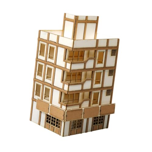 Oshhni 1/144 Hausgebäude Stadtgebäude Straßenszene DIY Malmalerei Mikrolandschaft Architektur Szene Residential Modern House, Style B Oshhni 1/144 Hausgebäude Stadtgebäude Straßenszene DIY Malmalerei Mikrolandschaft Architektur Szene Residential Modern House, Style B von Oshhni
