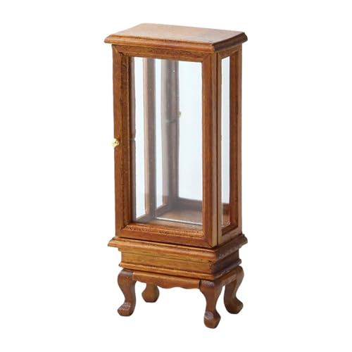 Oshhni 1/16 Puppenhausgarderobe mit Spiegel, Miniatur -Dressing -Spiegelzubehör, Profi für Wohnzimmer, Mini -Spiegelmodell, Braun Oshhni 1/16 Puppenhausgarderobe mit Spiegel, Miniatur -Dressing -Spiegelzubehör, Profi für Wohnzimmer, Mini -Spiegelmodell, Braun von Oshhni