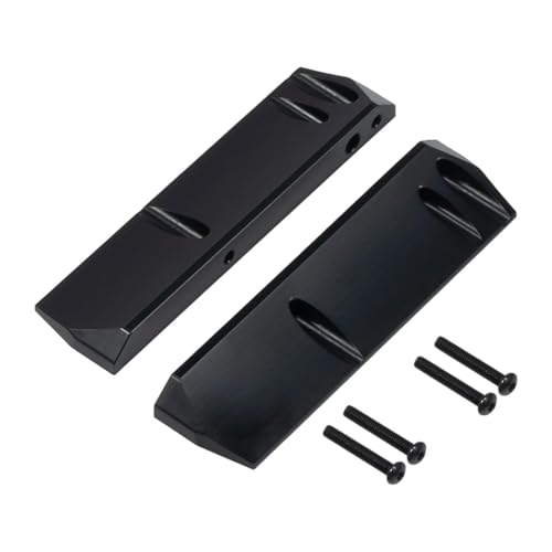 Oshhni 1/18 RC Crawler Rock Sliders Seite Platte Chassis Teile Fuß Platten Glatte Oberfläche Batterie Fach Pom Leichte Robuste von Oshhni