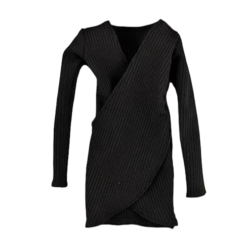 Oshhni 1/6 Kostüm DIY Puppenanziehsachen, Puppendeko, Mini-Weibliche Figur Kleidung Actionfiguren Kleid für 12 Zoll weibliche Actionfiguren, Schwarz Oshhni 1/6 Kostüm DIY Puppenanziehsachen, Puppendeko, Mini-Weibliche Figur Kleidung Actionfiguren Kleid für 12 Zoll weibliche Actionfiguren, Schwarz von Oshhni