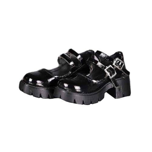 Oshhni 1/6 Skala -Actionfiguren Schuhe, Kugelgelenkpuppenteile, stilvoll, DIY Wearable Kids Adults Geschenke Kostüme ACCS Chunky Schuhe, Schwarz Oshhni 1/6 Skala -Actionfiguren Schuhe, Kugelgelenkpuppenteile, stilvoll, DIY Wearable Kids Adults Geschenke Kostüme ACCS Chunky Schuhe, Schwarz von Oshhni