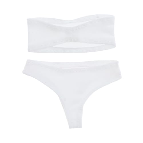 Oshhni 1/6 weibliche Puppenkleidung Kostüm Unterwäsche BH Kleidung für 12'' Zoll Puppenfiguren, Weiß Oshhni 1/6 weibliche Puppenkleidung Kostüm Unterwäsche BH Kleidung für 12'' Zoll Puppenfiguren, Weiß von Oshhni