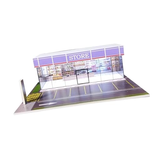 Oshhni 1/64 Maßstab Modell Auto Vitrine Showcase Organizer mit Licht Staubdicht Sammler Geschenk Display Box Miniatur Szene, Speichern Oshhni 1/64 Maßstab Modell Auto Vitrine Showcase Organizer mit Licht Staubdicht Sammler Geschenk Display Box Miniatur Szene, Speichern von Oshhni