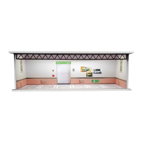 Oshhni 1/64 Modellauto-Vitrine, Miniatur-Szenario-Modell, DIY-Montage, Dekoration, simulierte Parkplatzszene, Garage, Diorama, Style F Oshhni 1/64 Modellauto-Vitrine, Miniatur-Szenario-Modell, DIY-Montage, Dekoration, simulierte Parkplatzszene, Garage, Diorama, Style F von Oshhni